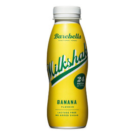 BAREBELLS Milkshake | Protein-Drink (330ml) Banana