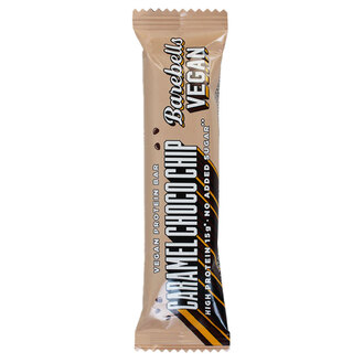 BAREBELLS Vegan Protein Bar Caramel Choco Chip