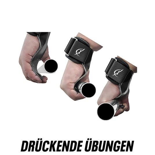 Climaqx Ultra-Grips khaki Anwendung bei drckenden bungen