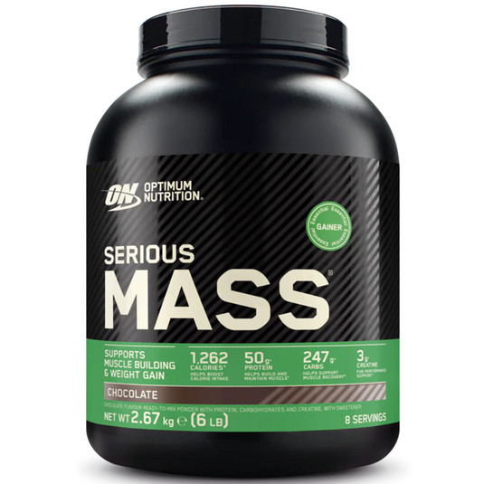 OPTIMUM NUTRITION Serious Mass - 2672g Dose Chocolate Geschmack