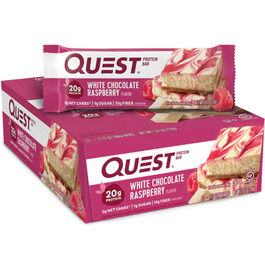 QUEST NUTRITION Quest Bar Proteinriegel (60g) White Chocolate Raspberry