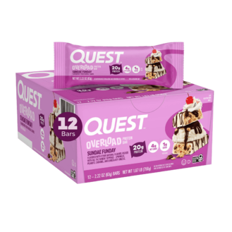 QUEST Overload Protein Bar Sundae Funday