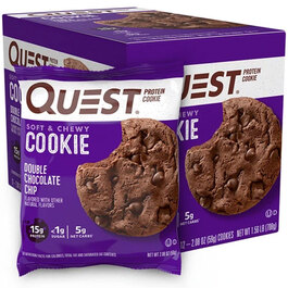 QUEST NUTRITION Protein Cookie (58g) Double Chocolate Chip