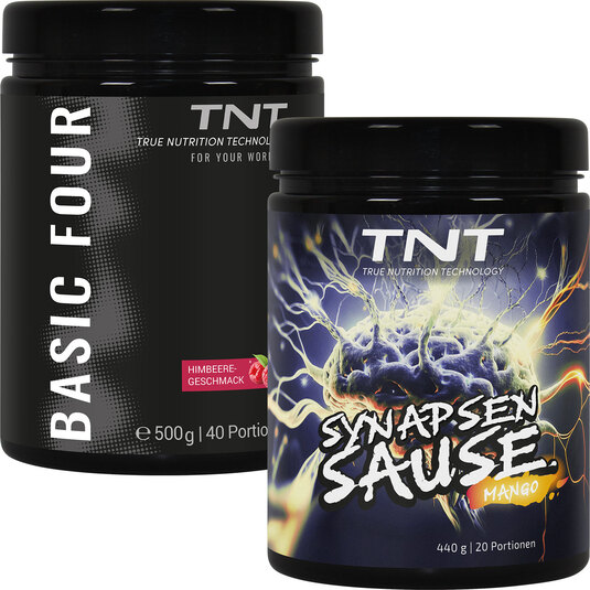 TNT Trainingsbooster Bundle: TNT Basic Four + TNT Synapsensause