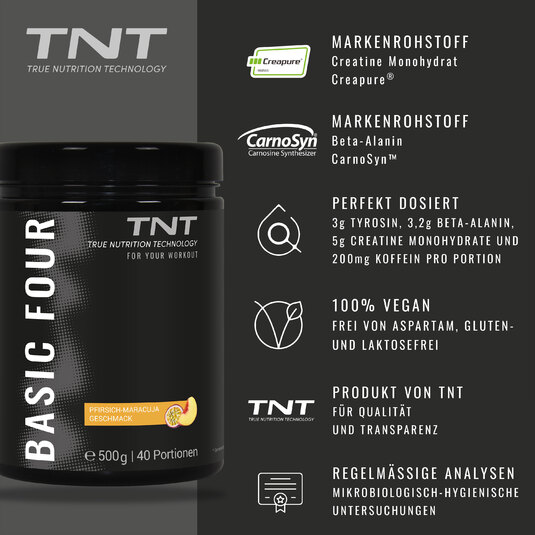 TNT Basic Four Dose Himbeere Geschmack