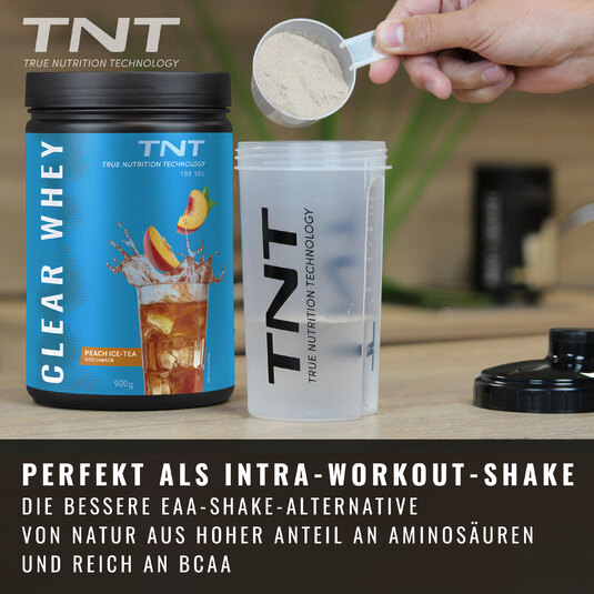 TNT Clear Whey: Intra- oder Post-Workout-Drink