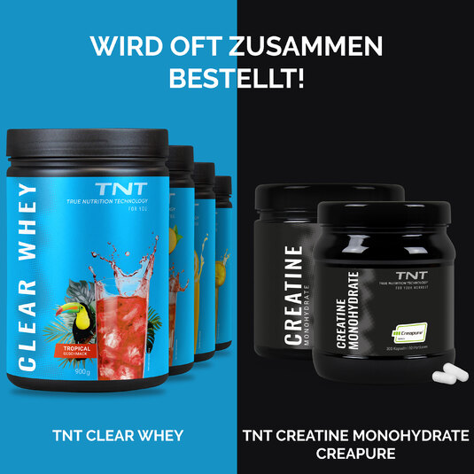 Oft zusammen bestellt: TNT Clear Whey + TNT Creatine Monohydrate