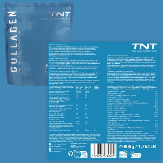 TNT Collagen Nhrwertangaben