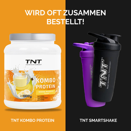 Oft zusammen bestellt: Kombo Protein Banana-Milkshake und TNT Smartshake