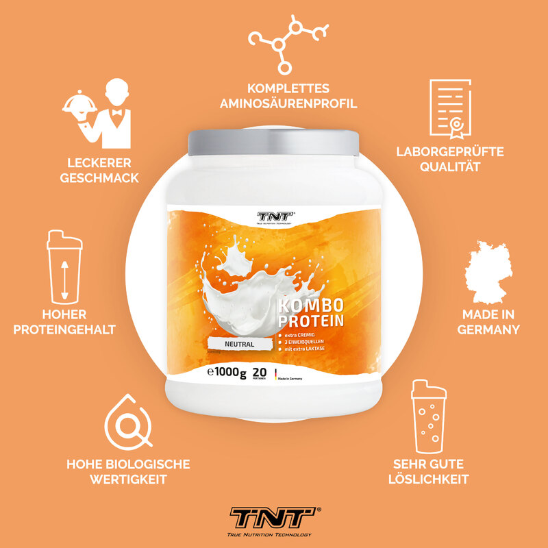 TNT Kombo Protein Natural Vorteile
