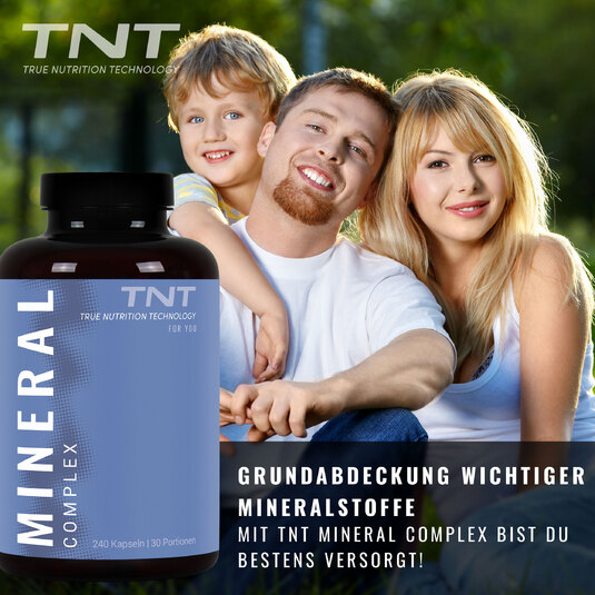 TNT Mineral Complex - Grundabdeckung wichtiger Mineralstoffe
