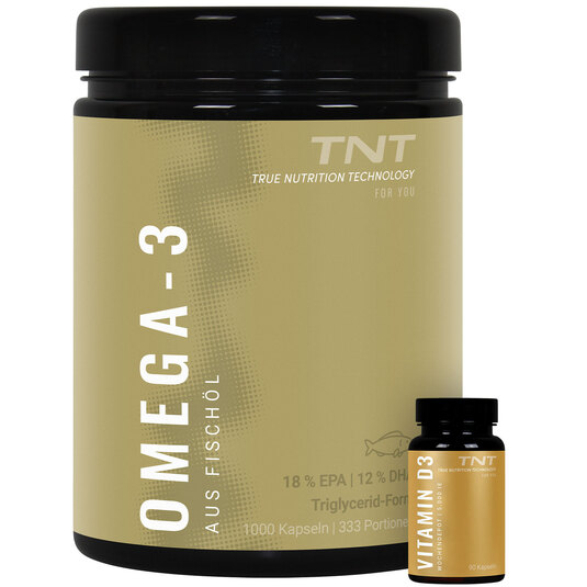 TNT Omega 3-TG + Vitamin D3 Bundle