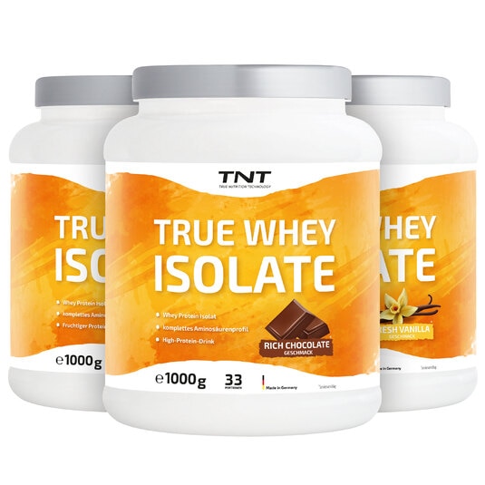3er Bundle True Whey Isolate