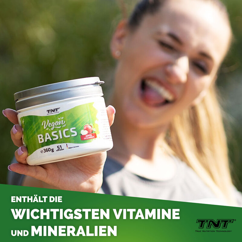 TNT Vegan Basics - Wichtige Vitamine & Mineralien