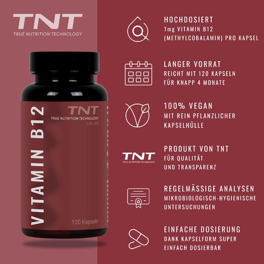 TNT Vitamin B12 - Vorteile