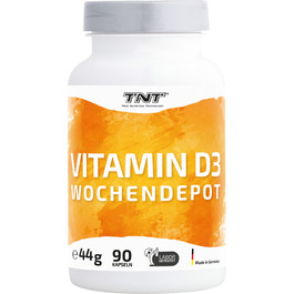 Vitamin D3 Wochendepot (90 Depotkapseln - 5600 i.E.)