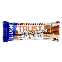 USN Trust Crunch High Protein Bar (60g) Triple Chocolate