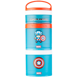 Whiskware Snack Container 3Pak Captain America