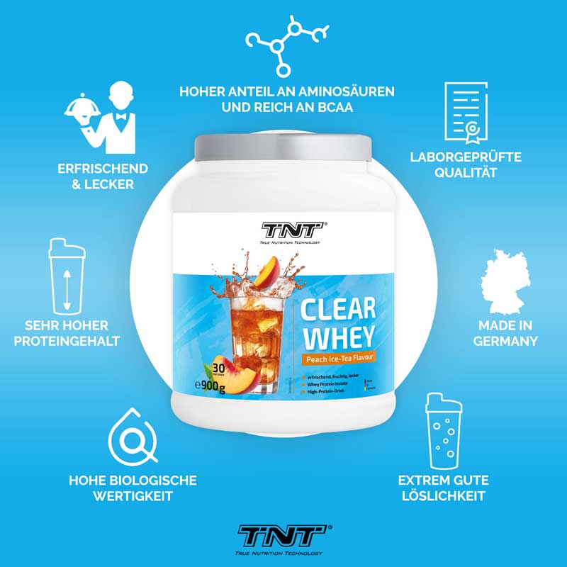 TNT Clear Whey Vorteile