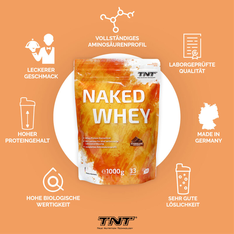 TNT Naked Whey Vorteile