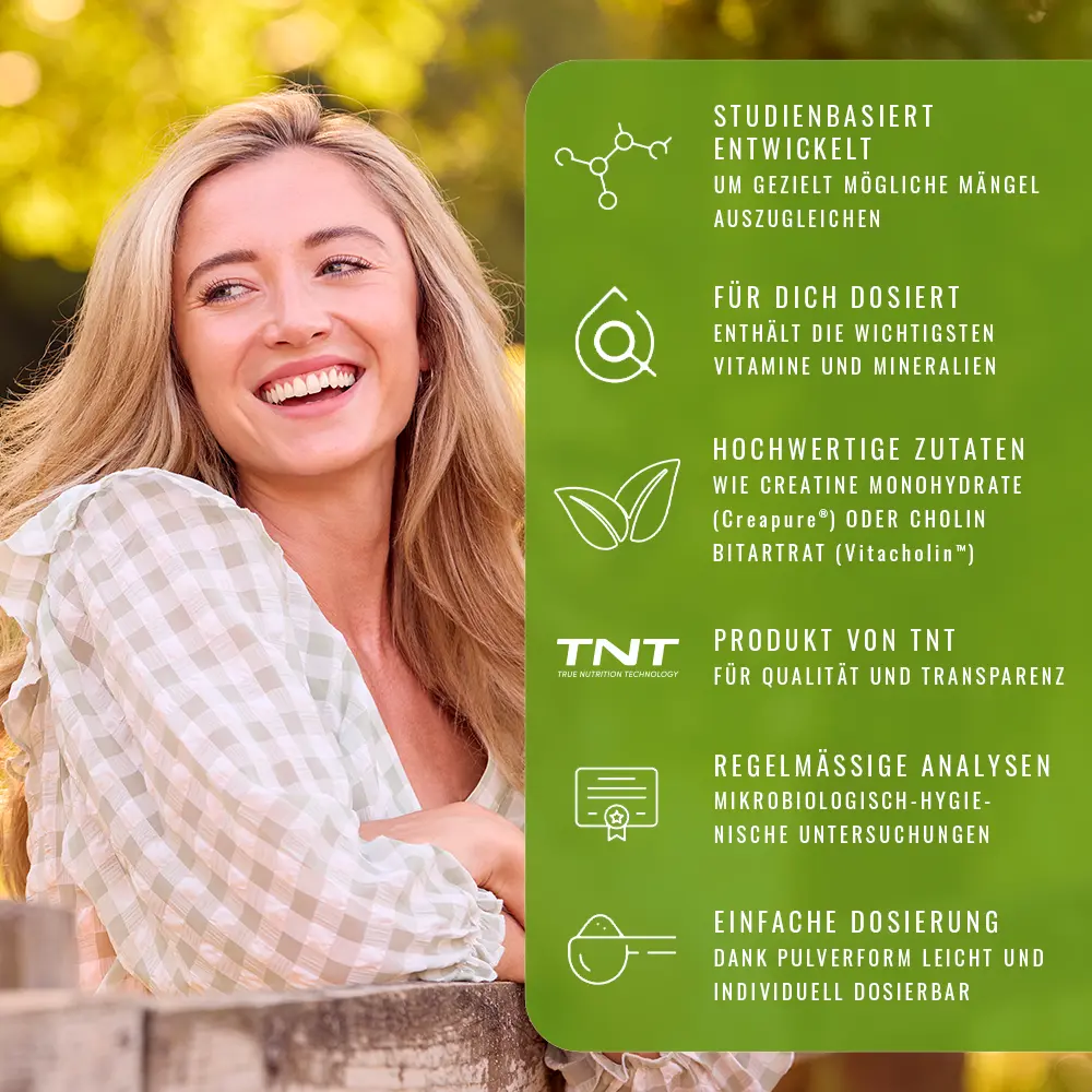 TNT Vegan Basics Vorteile