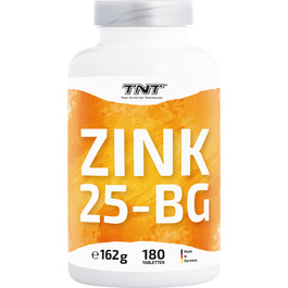 Zink 25-BG | Zinkbisglycinat (180 Tabletten)